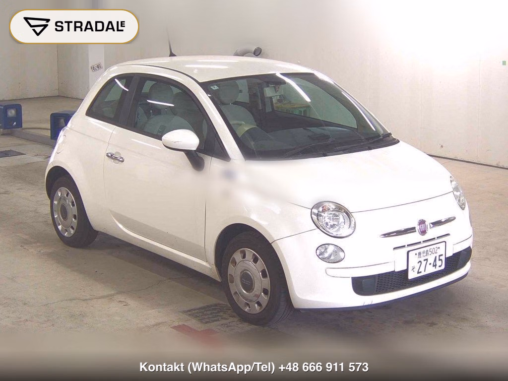FIAT 500 1.2 POP 2014, aukcja z Japonii, zdjęcie 1