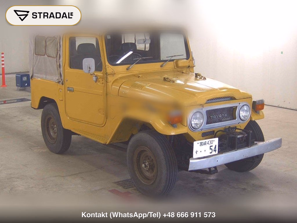 TOYOTA LAND CRUISER 40 4WD 1979, aukcja z Japonii, zdjęcie 1