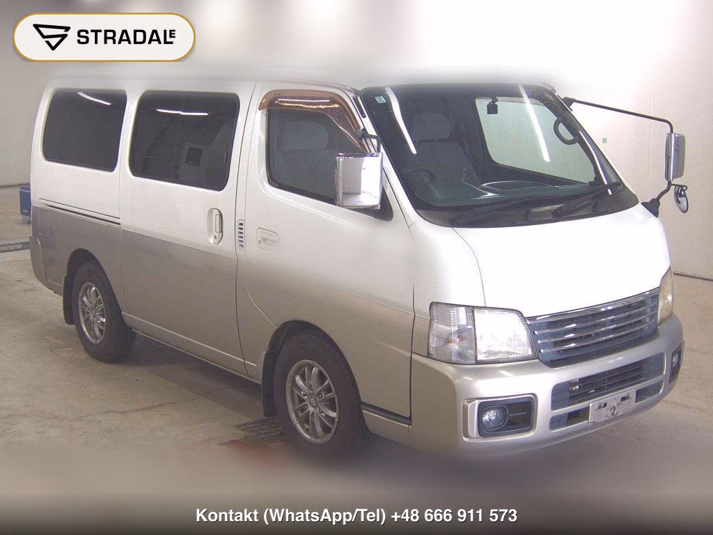 NISSAN CARAVAN COACH 5D SILK ROAD VX 2004, aukcja z Japonii, zdjęcie 1