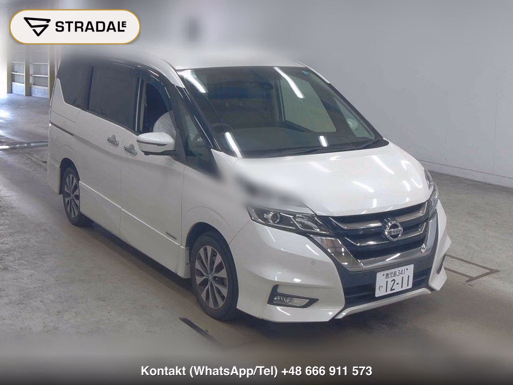 NISSAN SERENA 5D HIGHWAY STAR V SELECTION 2019, aukcja z Japonii, zdjęcie 1