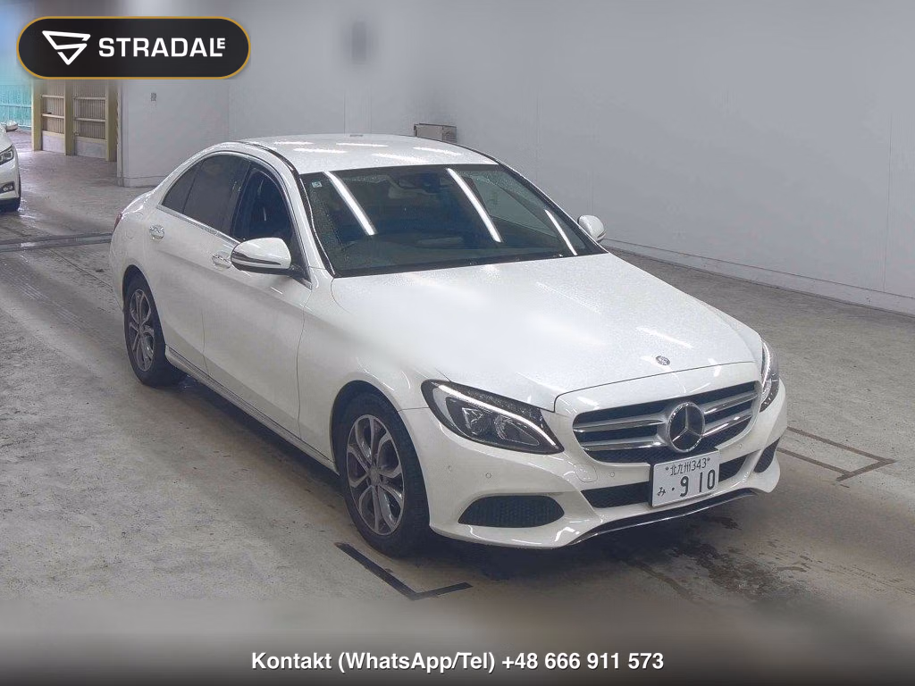 MERCEDES BENZ C-CLASS 4D C180 AVANTGARDE 2016, aukcja z Japonii, zdjęcie 1