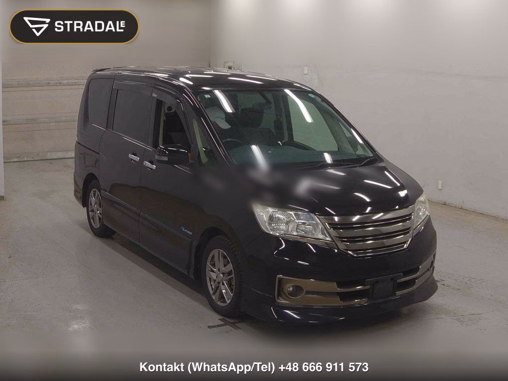 NISSAN SERENA 5D 2013, aukcja z Japonii, zdjęcie 1
