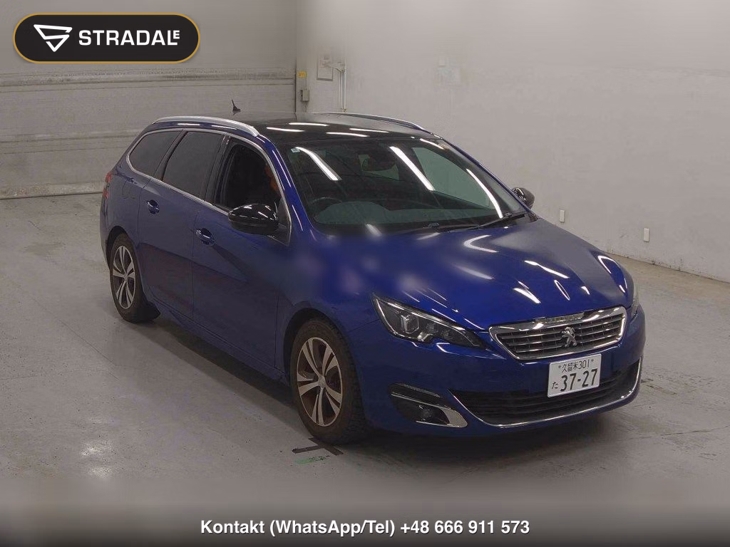 PEUGEOT 308 WG SW GT LINE 2016, aukcja z Japonii, zdjęcie 1