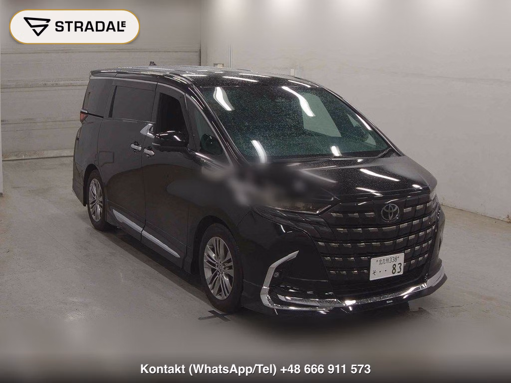 TOYOTA ALPHARD Z 2025, aukcja z Japonii, zdjęcie 1