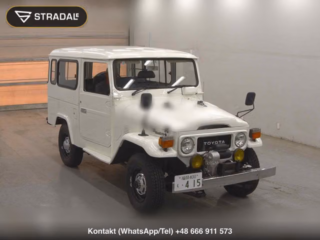 TOYOTA LAND CRUISER 40 4WD DOUBLE DOOR 1981, samochód z aukcji Japonii