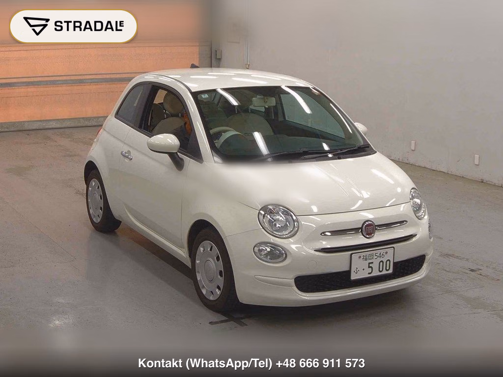 FIAT 500 2020, aukcja z Japonii, zdjęcie 1