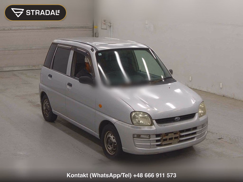 SUBARU PLEO 5D 2002, aukcja z Japonii, zdjęcie 1