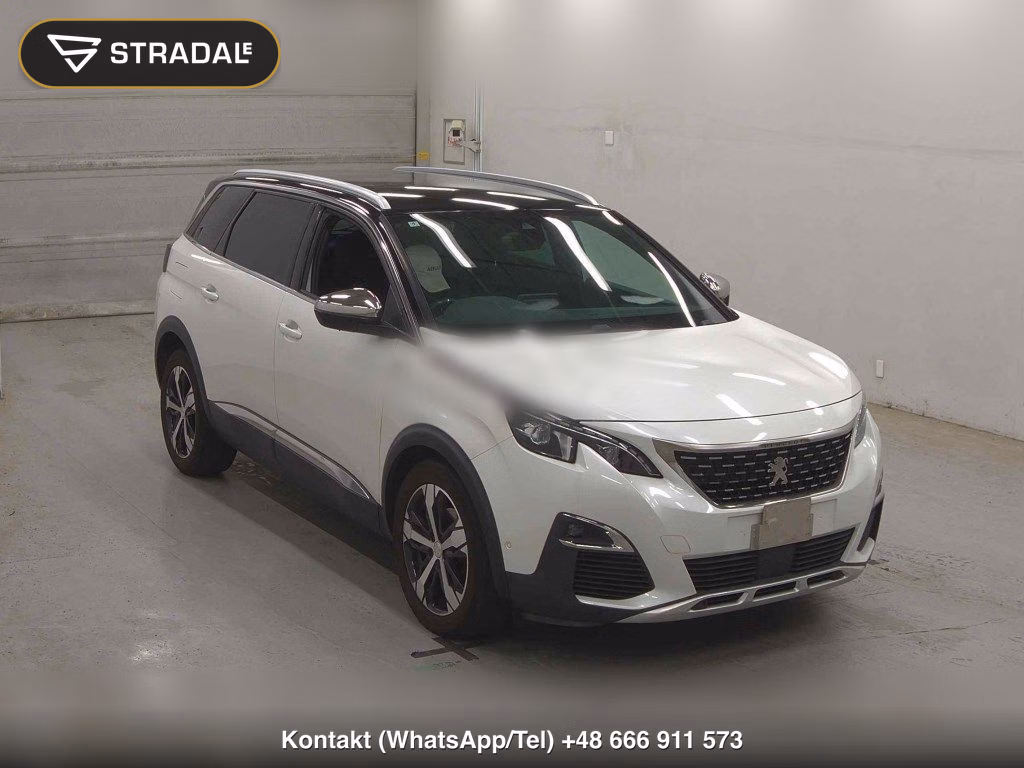 PEUGEOT 5008 GT BLUE HDI 2018, aukcja z Japonii, zdjęcie 1