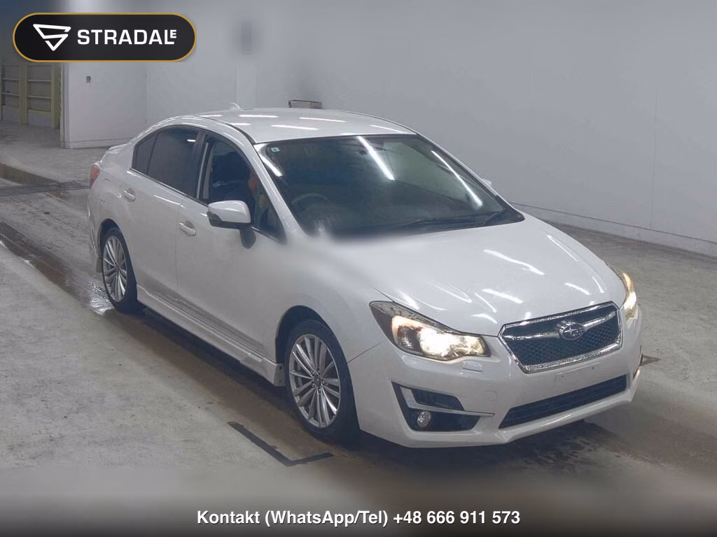 SUBARU IMPREZA G4 4WD 2.0I-S 2015, aukcja z Japonii, zdjęcie 1