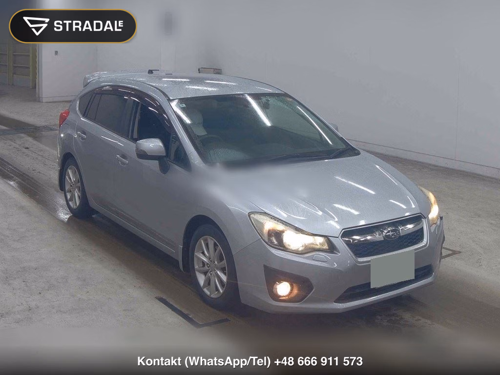 SUBARU IMPREZA SPORT 4WD 2.0I EYESIGHT 2012, aukcja z Japonii, zdjęcie 1