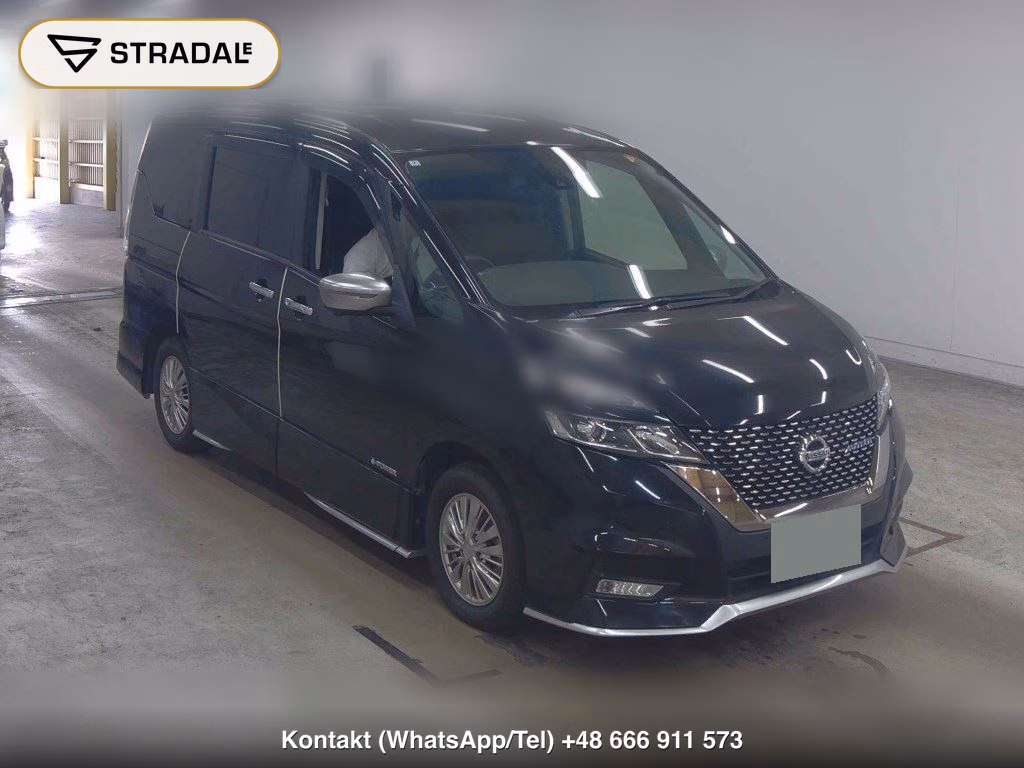 NISSAN SERENA 5D E-POWER AUTECH 2018, aukcja z Japonii, zdjęcie 1