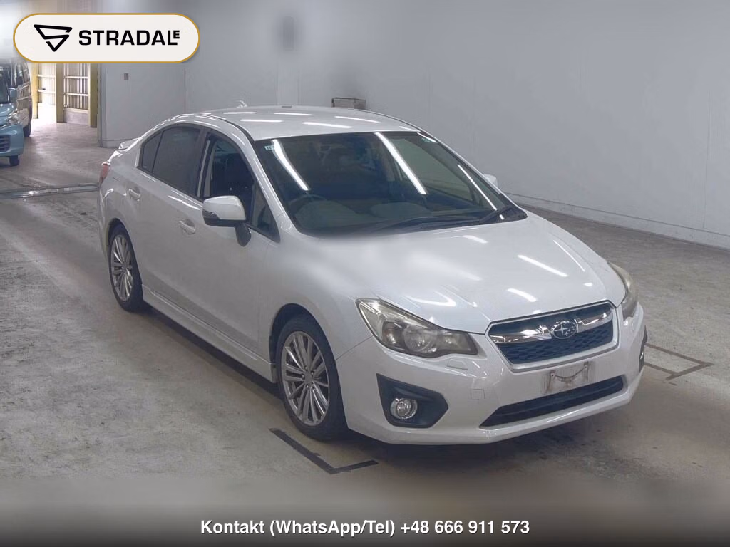 SUBARU IMPREZA G4 4WD 2.0I-S EYESIGHT 2013, aukcja z Japonii, zdjęcie 1