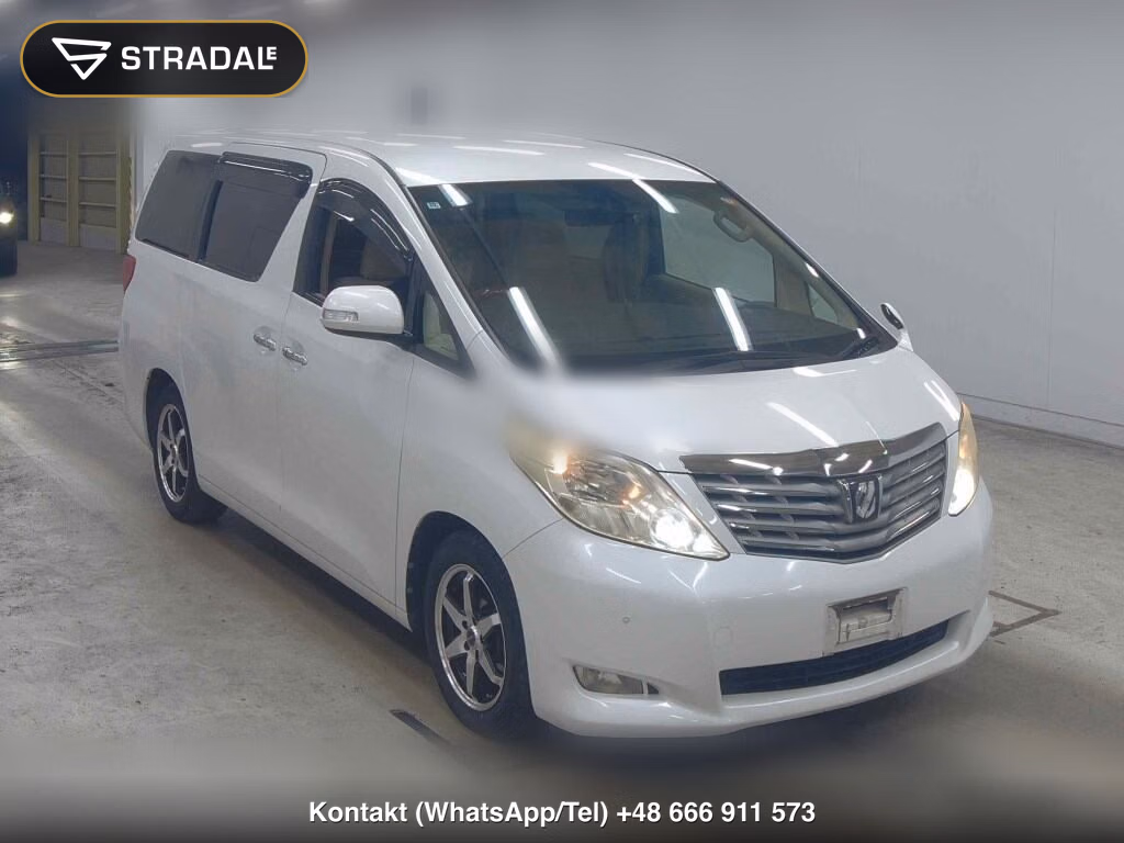 TOYOTA ALPHARD 240G 2008, aukcja z Japonii, zdjęcie 1