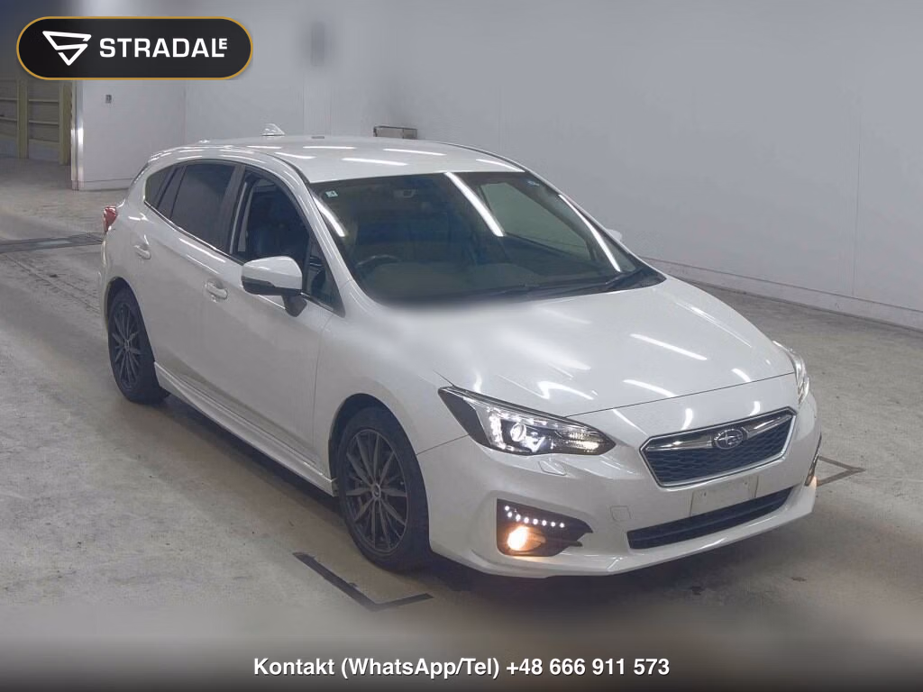 SUBARU IMPREZA SPORT 4WD 2.0I-S EYESIGHT 2019, aukcja z Japonii, zdjęcie 1