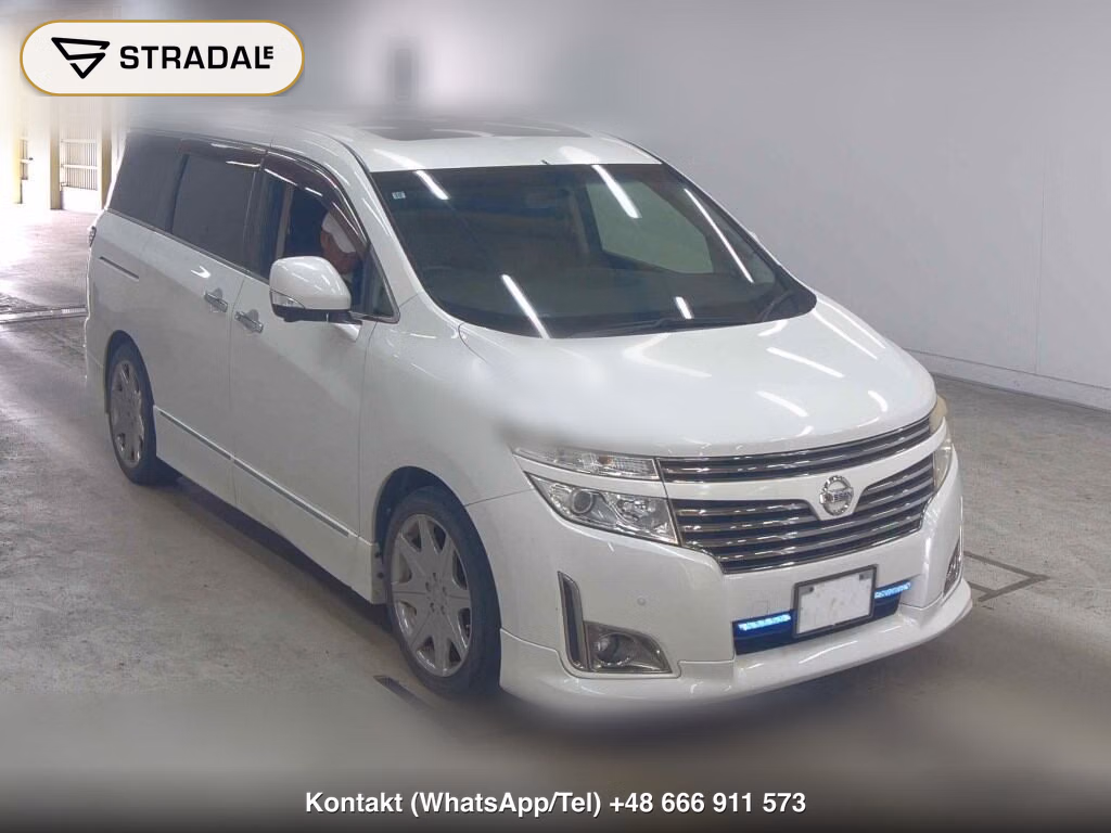 NISSAN ELGRAND 5D 250 HIGHWAY STAR URBAN CHROME 2012, aukcja z Japonii, zdjęcie 1