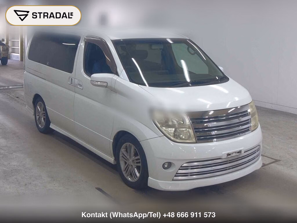 NISSAN ELGRAND 5D RIDER S 2006, aukcja z Japonii, zdjęcie 1
