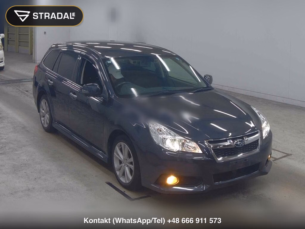 SUBARU LEGACY TOURING WAGON 4WD 2.5I EYESIGHT 2012, aukcja z Japonii, zdjęcie 1