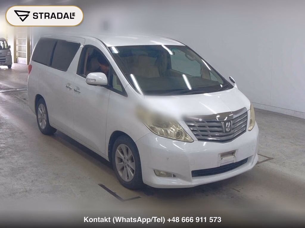 TOYOTA ALPHARD 240G 2009, aukcja z Japonii, zdjęcie 1