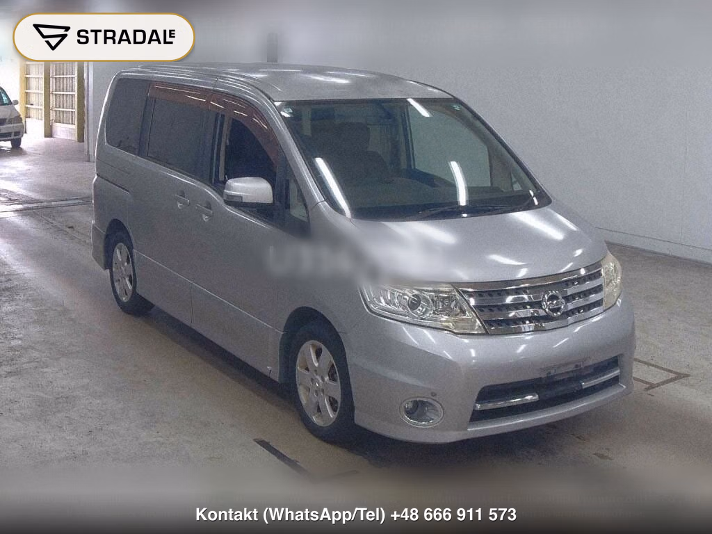 NISSAN SERENA 5D HIGHWAY STAR 2008, aukcja z Japonii, zdjęcie 1