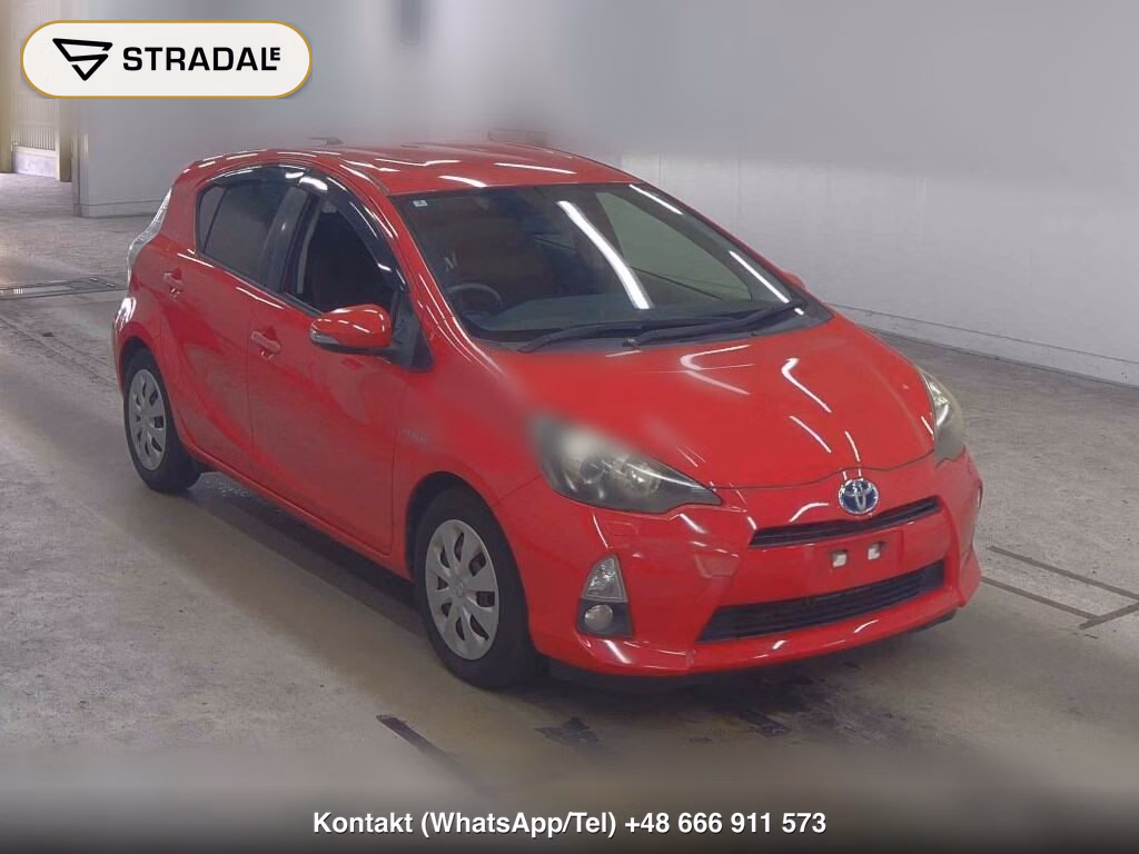 TOYOTA AQUA G 2012, aukcja z Japonii, zdjęcie 1