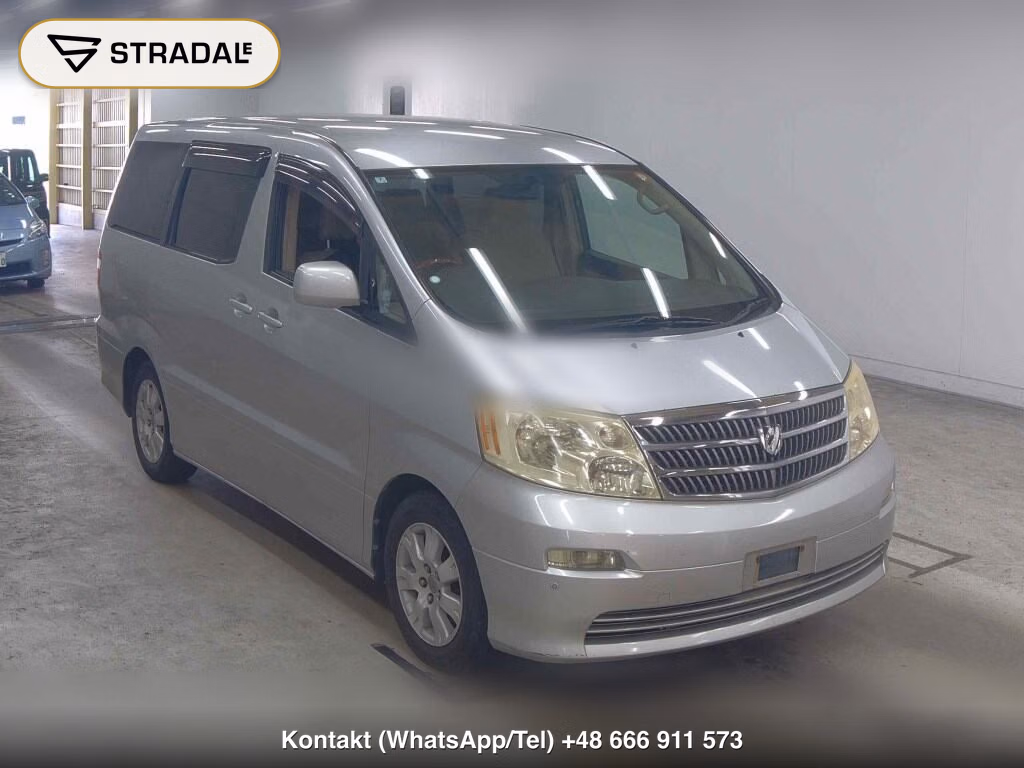 TOYOTA ALPHARD G AX TRESOR ALCANTARA VERSION 2004, aukcja z Japonii, zdjęcie 1