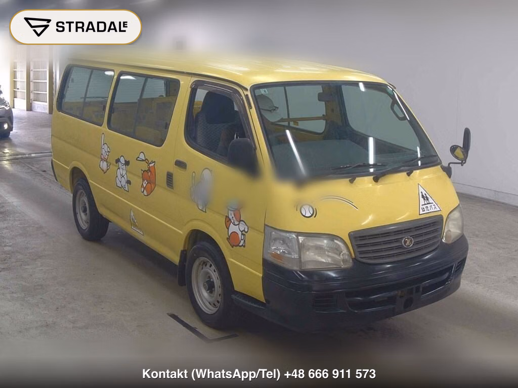 TOYOTA HIACE WAGON 4D 2001, aukcja z Japonii, zdjęcie 1