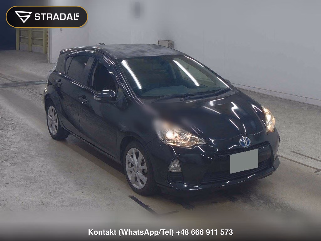 TOYOTA AQUA G BLACK SOFT LEATHER SELECTION 2014, aukcja z Japonii, zdjęcie 1