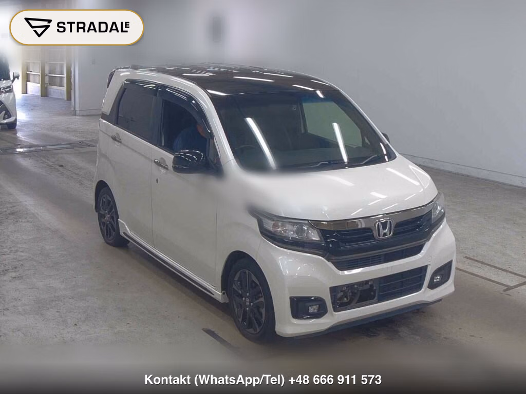 HONDA N-WGN CUSTOM G TURBO SS 2TONE COLOR STYLE PACKAGE 2017, aukcja z Japonii, zdjęcie 1