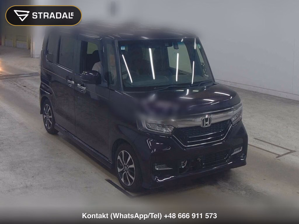 HONDA N-BOX CUSTOM G・L HONDA SENSING 2019, aukcja z Japonii, zdjęcie 1