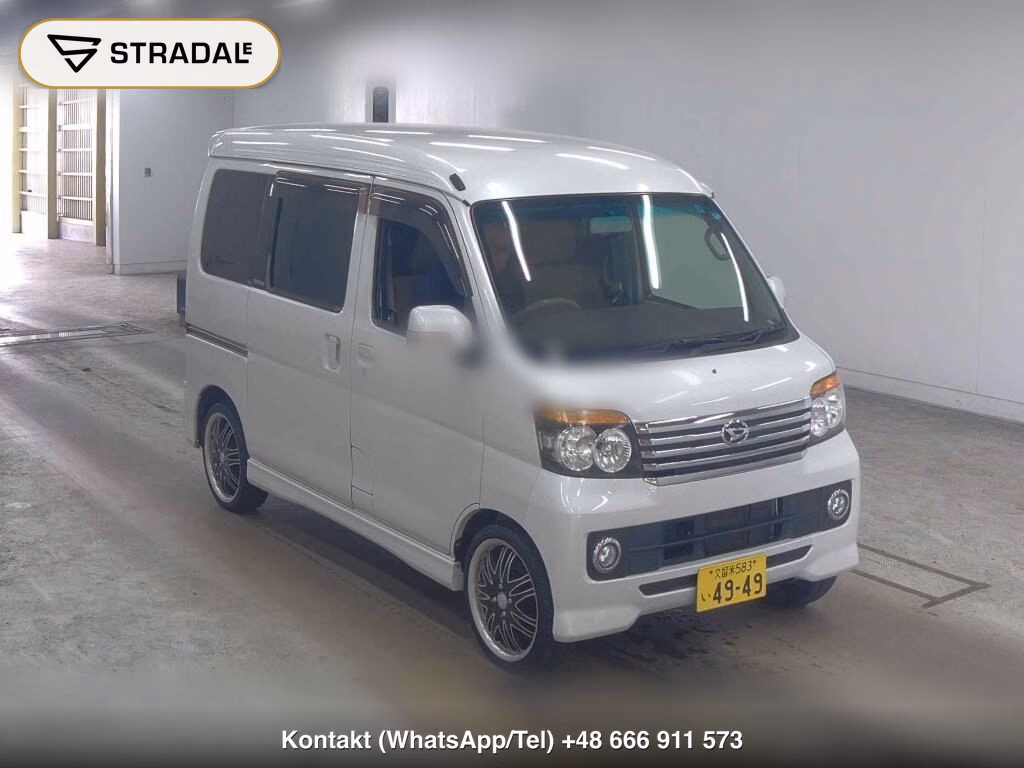 DAIHATSU ATRAI WAGON 4WD CUSTOM TURBO RS LIMITED 2013, aukcja z Japonii, zdjęcie 1
