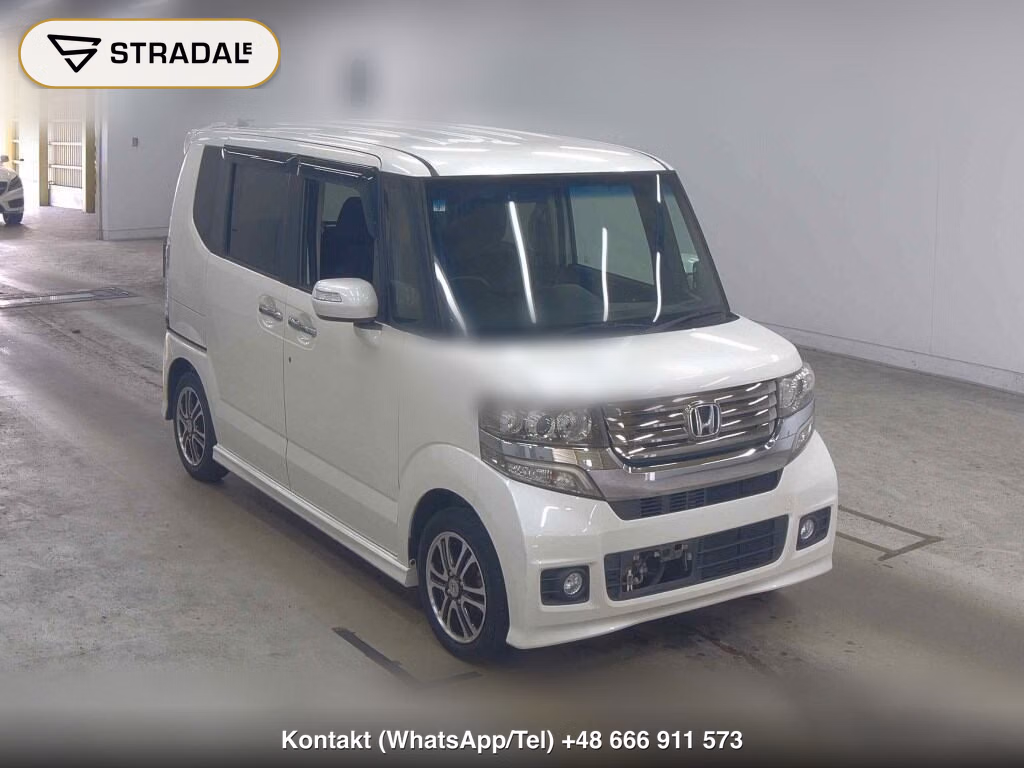 HONDA N-BOX CUSTOM G SS PACKAGE 2013, aukcja z Japonii, zdjęcie 1