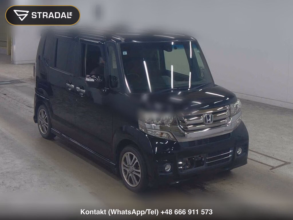 HONDA N-BOX CUSTOM G・L PACKAGE 2015, aukcja z Japonii, zdjęcie 1