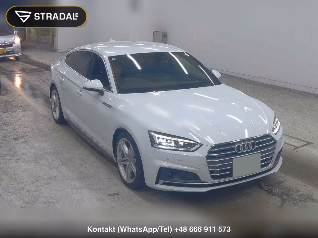 AUDI A5 SPORTBACK 4WD 2.0TFSI QUATTRO SPORT 2018, aukcja z Japonii, zdjęcie 1