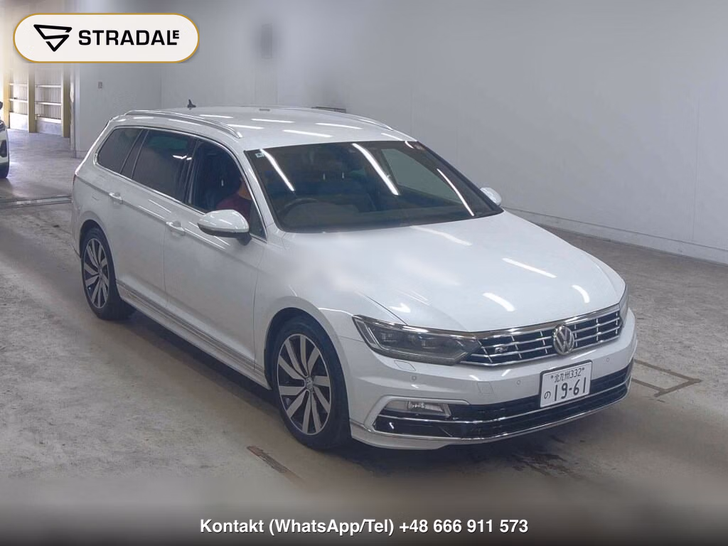 VOLKSWAGEN PASSAT VARIANT TSI R-LINE 2016, aukcja z Japonii, zdjęcie 1