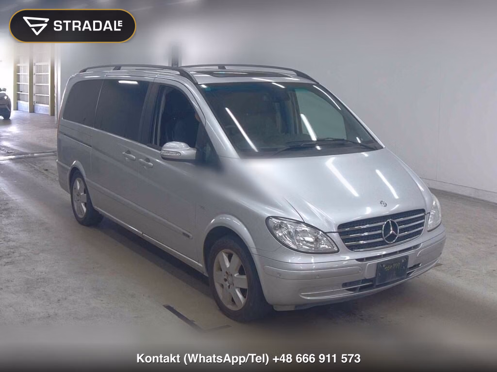 MERCEDES BENZ V-CLASS 5D V350 AMBIENTE LONG 2007, aukcja z Japonii, zdjęcie 1