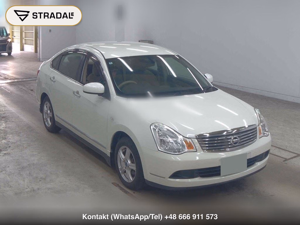 NISSAN BLUEBIRD SYLPHY 15S 2010, aukcja z Japonii, zdjęcie 1