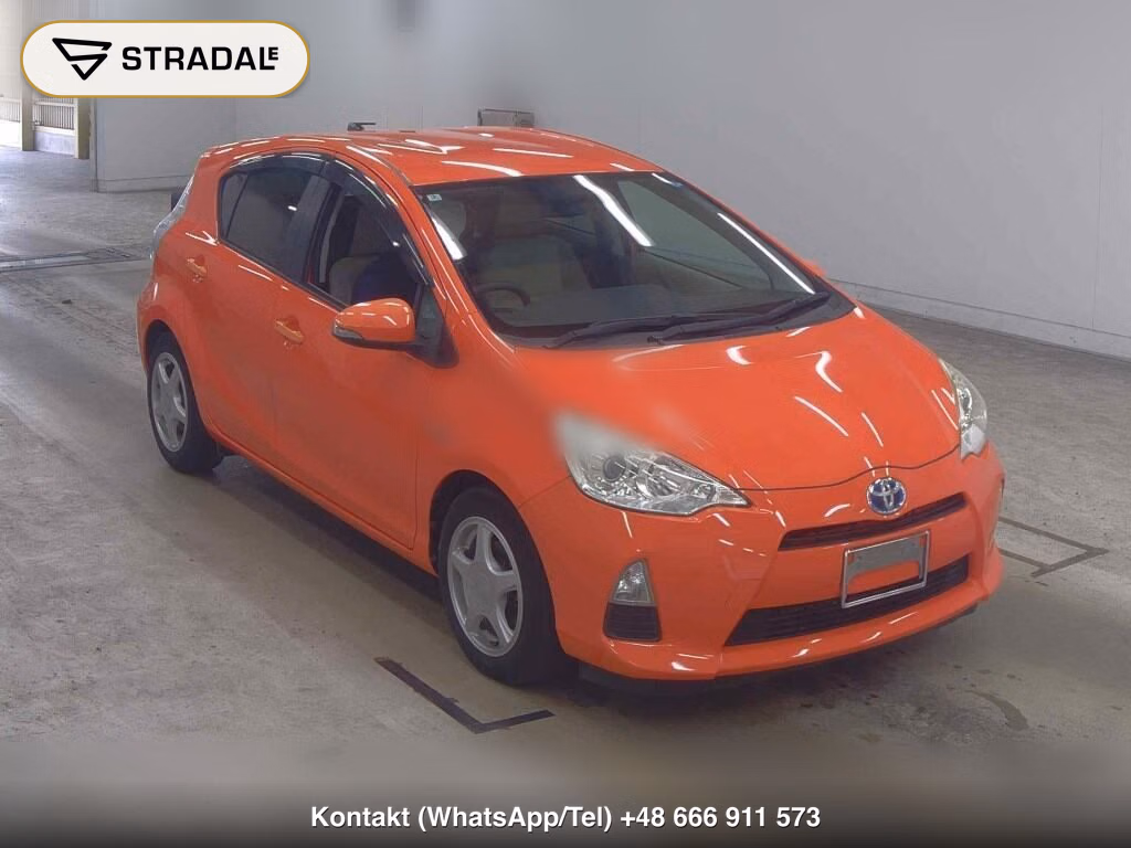 TOYOTA AQUA S 2012, aukcja z Japonii, zdjęcie 1
