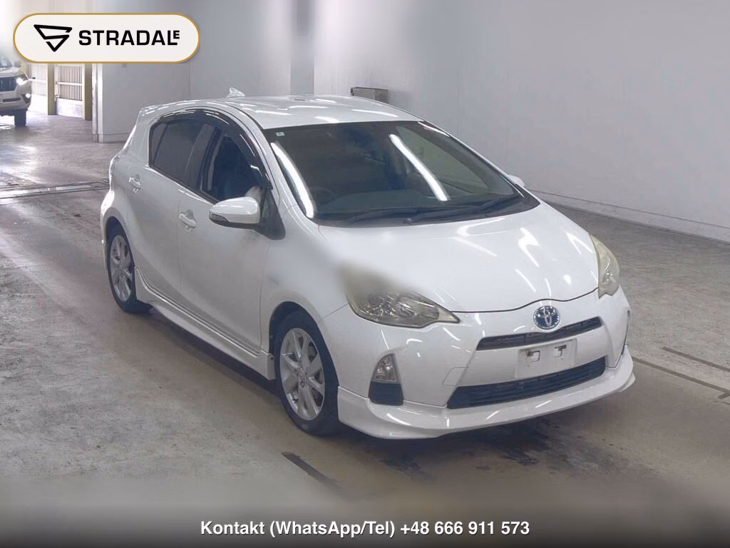TOYOTA AQUA S 2012, aukcja z Japonii, zdjęcie 1