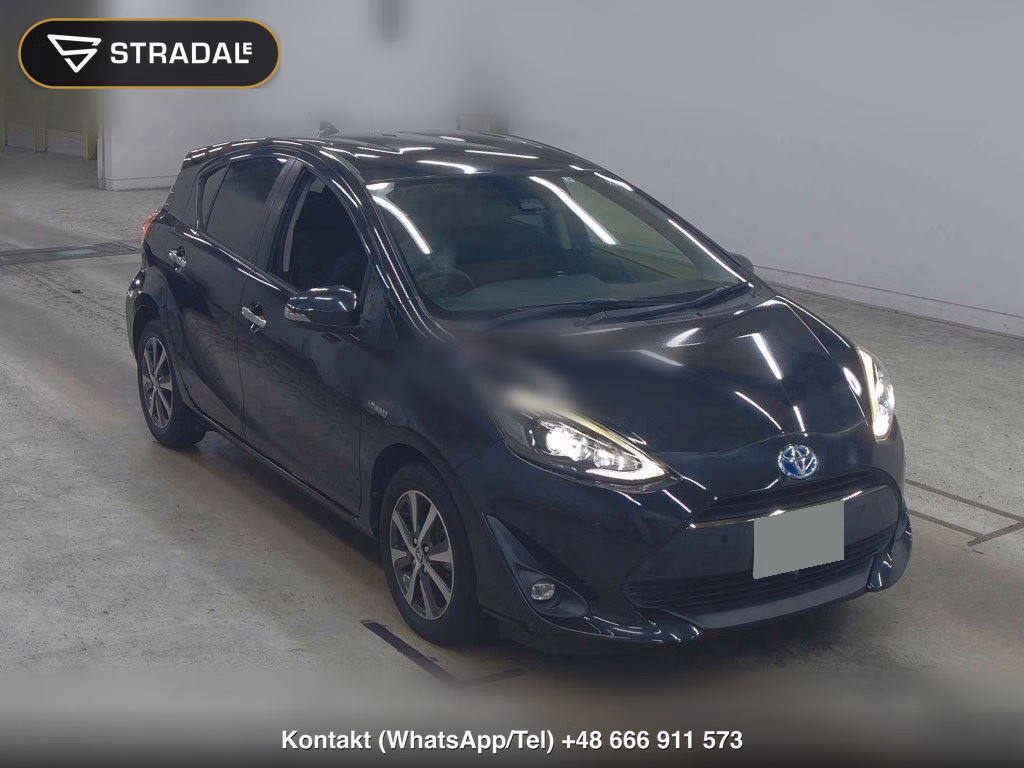 TOYOTA AQUA S STYLE BLACK 2019, aukcja z Japonii, zdjęcie 1