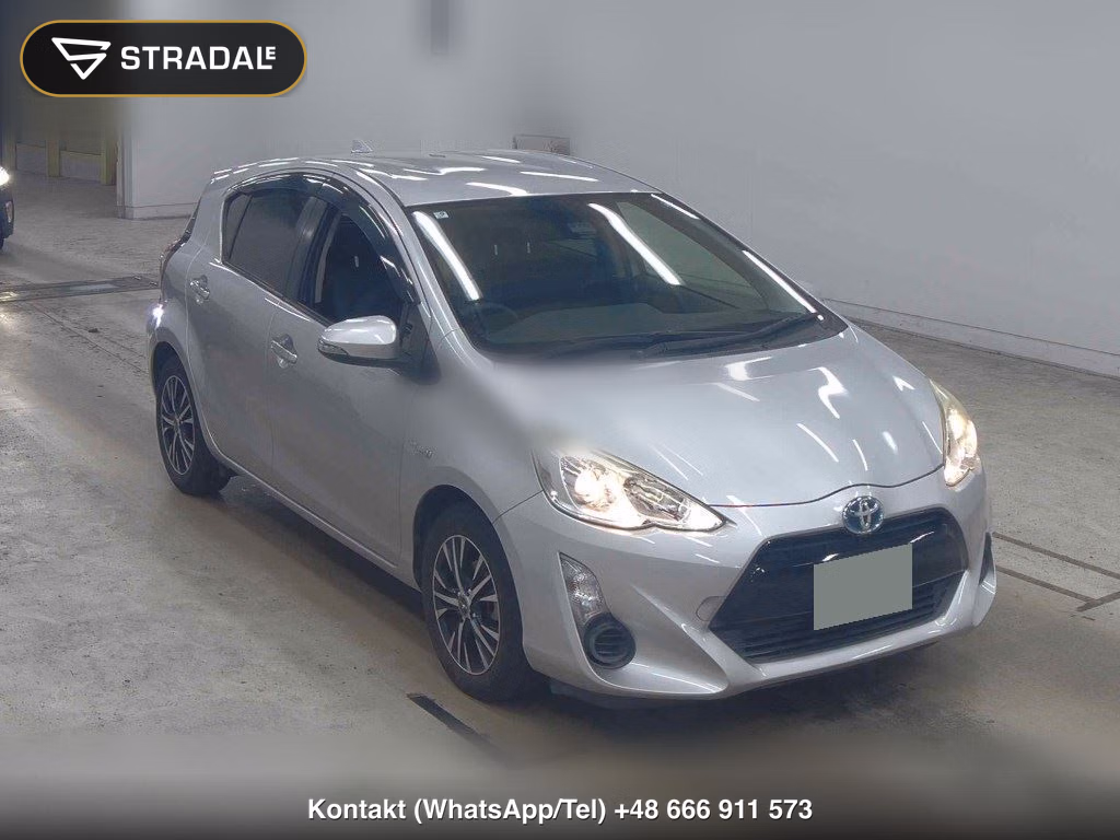TOYOTA AQUA S STYLE BLACK 2017, aukcja z Japonii, zdjęcie 1