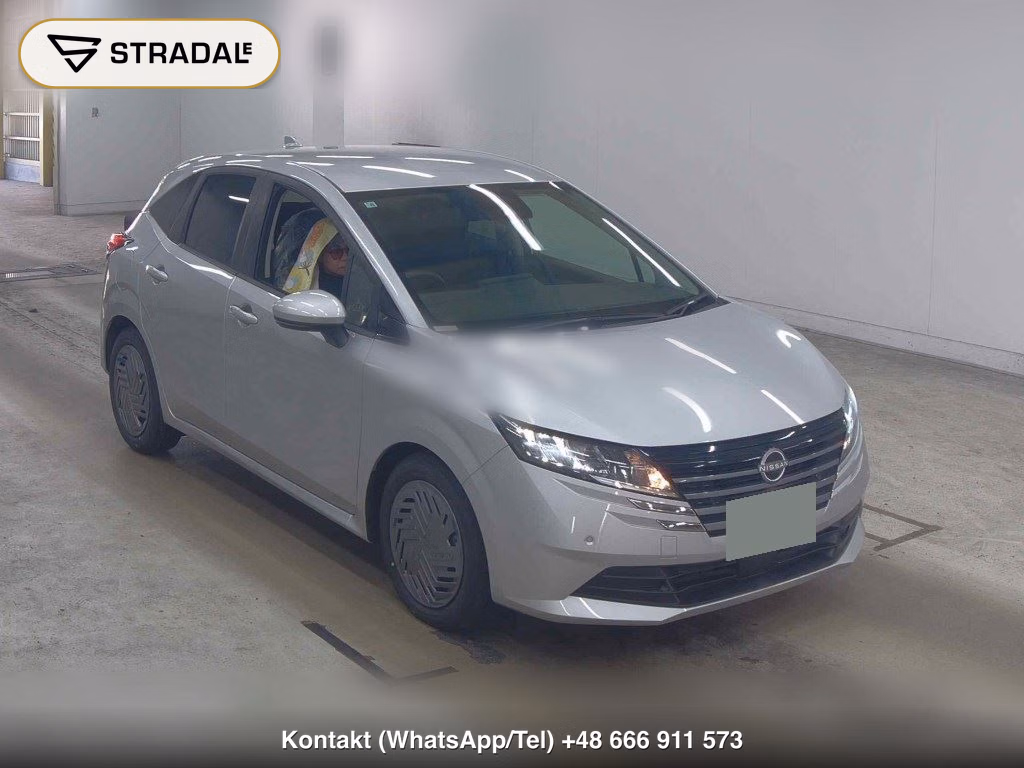 NISSAN NOTE X 2026, aukcja z Japonii, zdjęcie 1