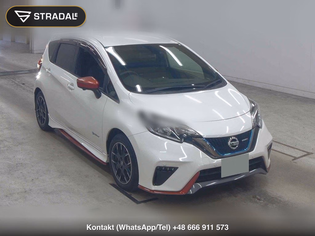 NISSAN NOTE E-POWER NISMO 2017, aukcja z Japonii, zdjęcie 1