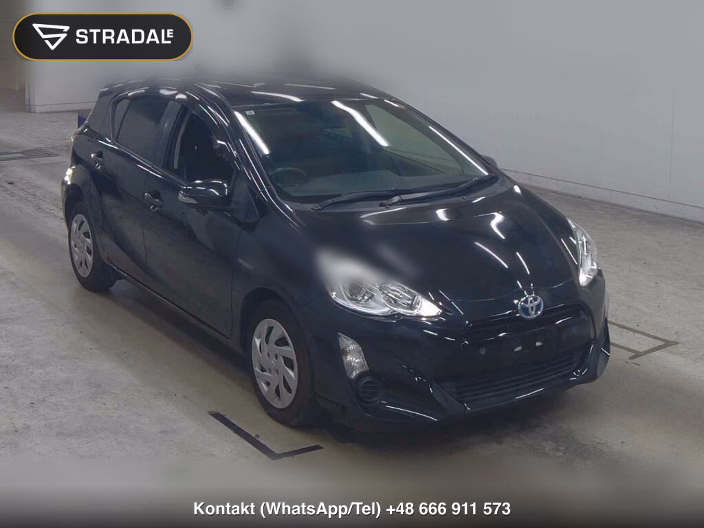 TOYOTA AQUA G BLACK SOFT LEATHER SELECTION 2015, aukcja z Japonii, zdjęcie 1
