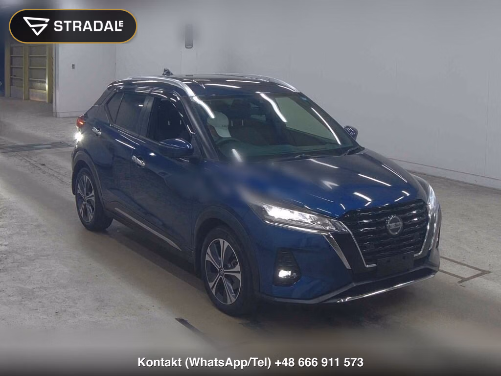 NISSAN KICKS 5D X 2021, aukcja z Japonii, zdjęcie 1