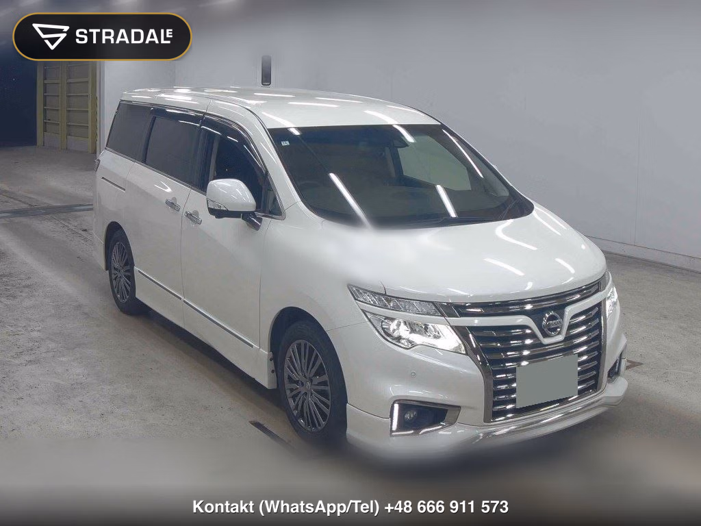 NISSAN ELGRAND 5D 250 HIGHWAY STAR S URBAN CHROME 2018, aukcja z Japonii, zdjęcie 1