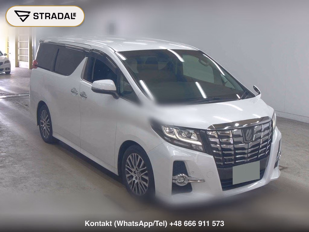 TOYOTA ALPHARD 2.5S C PACKAGE 2017, aukcja z Japonii, zdjęcie 1