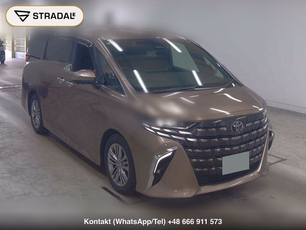 TOYOTA ALPHARD Z 2024, aukcja z Japonii, zdjęcie 1