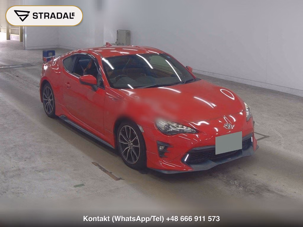 TOYOTA 86 GT LIMITED 2016, aukcja z Japonii, zdjęcie 1
