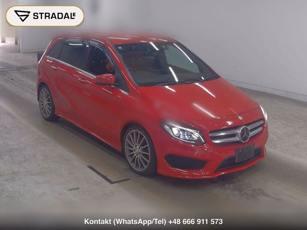 MERCEDES BENZ B-CLASS B180 SPORTS 2015, aukcja z Japonii, zdjęcie 1