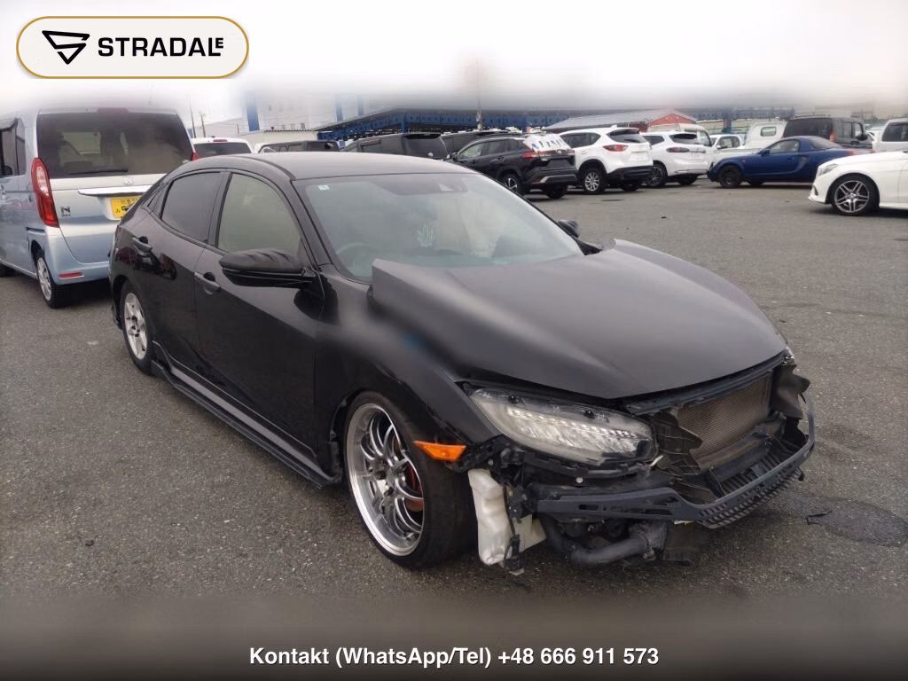 HONDA CIVIC 5D HATCHBACK 2018, aukcja z Japonii, zdjęcie 1